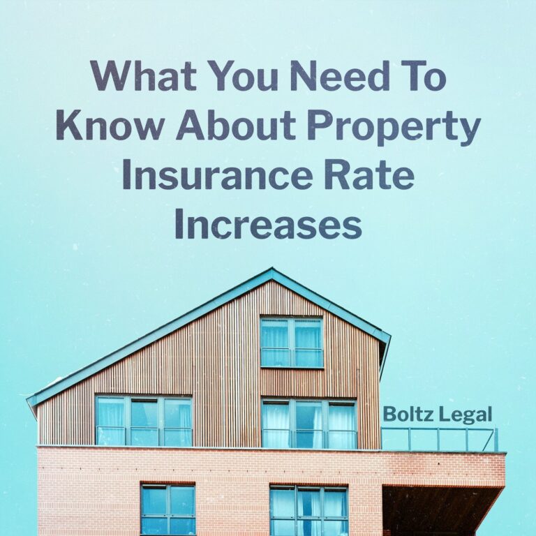 What You Need To Know About Property Insurance Rate Increases Boltz