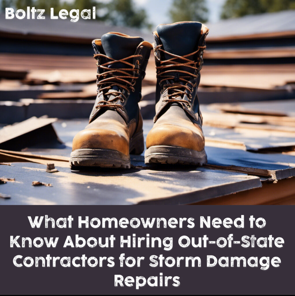 Storm Damage Repairs