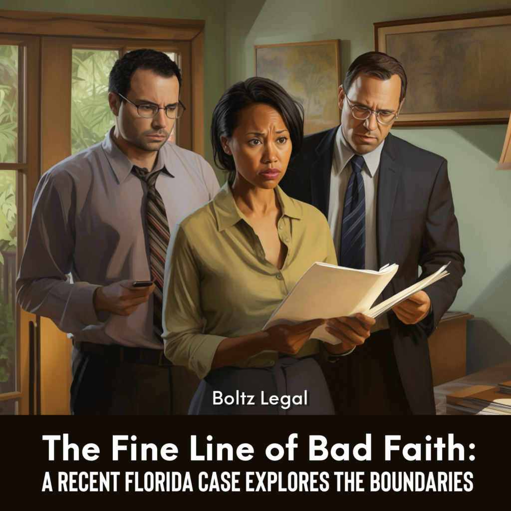 The Fine Line of Bad Faith: A Recent Florida Case Explores the Boundaries